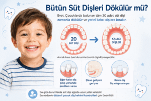 Bütün Süt Dişleri Dökülür mü