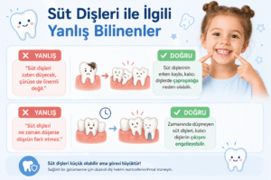 Süt Dişleri ile İlgili Yanlış Bilinenler