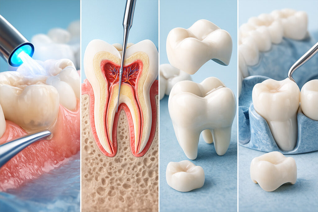 Restoratif Diş Tedavisi Türleri