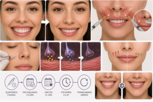 Pembe Estetik (Gummy Smile) Nedir? Diş Eti Estetiği Nasıl Yapılır? 10 3. Gummy Smile Botoks (Botulinum Toksin) Tedavisi