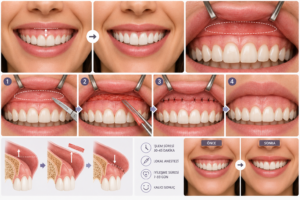 Pembe Estetik (Gummy Smile) Nedir? Diş Eti Estetiği Nasıl Yapılır? 11 4. Dudak Konumlandırma Ameliyatı (Lip Repositioning Surgery)