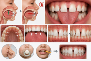 3. Fonksiyonel Alışkanlıklar ve Dil İtimi (Tongue Thrusting)