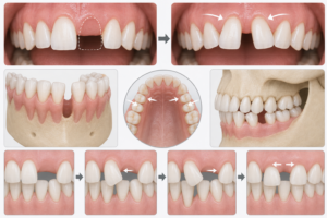 5. Eksik Dişler ve Migrasyon (Diş Kayması)