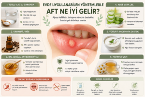 Evde Uygulanabilen Yöntemlerle Aft Ne İyi Gelir