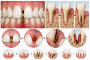 Gıda Sıkışması ve Lokalize Periodontal Yıkım