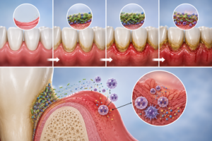 Gingivitis Nedir? Diş Eti İltihabı Nasıl Tedavi Edilmelidir? 1 Gingivitis Neden Olur ve Patogenezi Nasıl İlerler