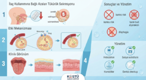 Ağız kuruluğu (kserostomi) nedir ve nasıl tedavi edilir? 3 İlaç kullanımına bağlı azalan tükürük sekresyonu (2)
