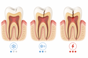 Kuron Kırıkları ve Mine-Dentin Hassasiyeti Düzeyleri
