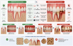 Gingivitis Nedir? Diş Eti İltihabı Nasıl Tedavi Edilmelidir? 10 Periodontitis Nedir ve Gingivitis ile Arasındaki Farklar Nelerdir