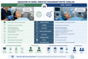 Sedasyon ve Genel Anestezi Arasındaki Kritik Farklar Nelerdir