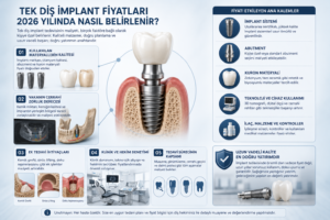 Tek Diş İmplant Fiyatları 2026 Yılında Nasıl Belirlenir