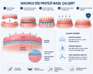 Vakumlu Diş Protezi Nasıl Oluyor ve Çalışma Prensibi Nedir