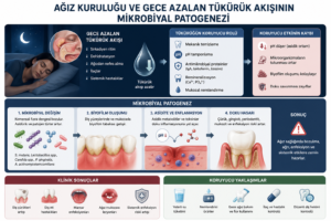 Ağız kuruluğu ve gece azalan tükürük akışının mikrobiyal patogenezi