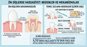 Alt ve üst ön dişlerin sızlaması arkasındaki temel nedenler