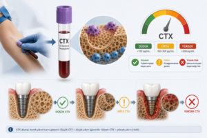 Kemik Erimesi İlacı Kullananlarda İmplant Tedavisi Yapılır mı? 9 CTX Kan Testi Nedir Osteoporoz ve İmplant Başarısında Nasıl Değerlendirilir