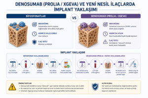 Kemik Erimesi İlacı Kullananlarda İmplant Tedavisi Yapılır mı? 15 Denosumab (Prolia Xgeva) ve Yeni Nesil İlaçlarda İmplant Yaklaşımı