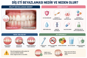 Diş eti beyazlaması nedir ve neden olur