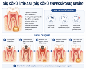 Diş kökü iltihabı (diş kökü enfeksiyonu) nedir ve nasıl oluşur