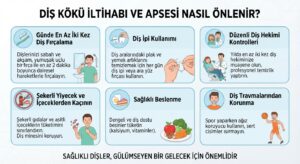 Diş kökü iltihabı ve apsesi nasıl önlenir