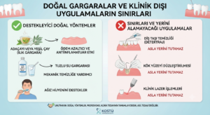Doğal gargaralar ve klinik dışı uygulamaların sınırları