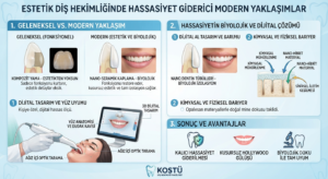 Estetik diş hekimliğinde hassasiyet giderici modern yaklaşımlar