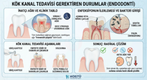 Kök kanal tedavisi gerektiren durumlar (Endodonti)