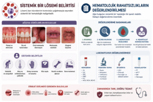 Sistemik bir lösemi belirtisi ve hematolojik rahatsızlıkların değerlendirilmesi