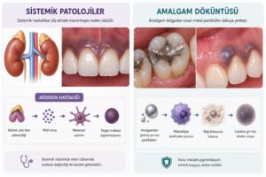 Sistemik patolojiler ve amalgam döküntüsü