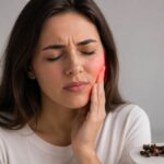 Karanfil Yağı Diş Ağrısına İyi Gelir Mi Nasıl Kullanılır 2 Karanfil yağı diş ağrısına iyi gelir mi konulu, şiddetli diş ağrısı çeken kadın ve karanfil yağı